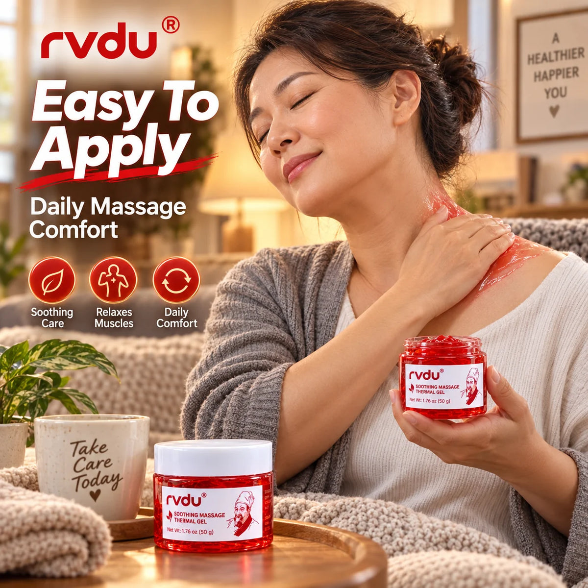 BUY 1 GET 1 FREE Wood Warm Joint Pain Relief Gel