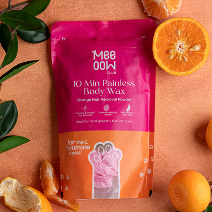 Meeow Hair Removal Wax Powder Mask