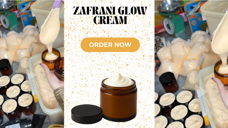 Zafrani Glow Gold Cream – 100% Organic